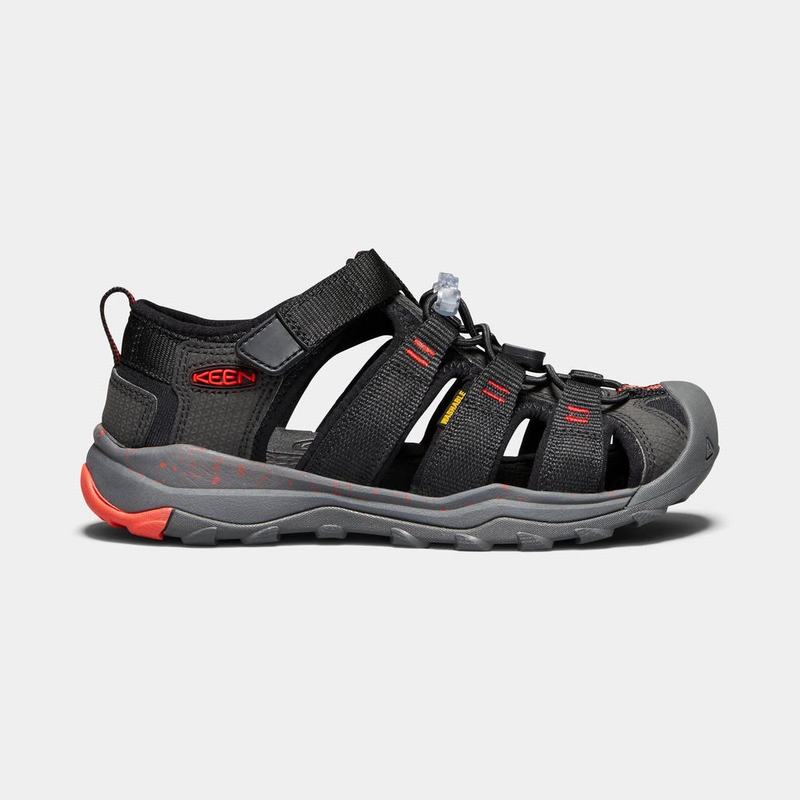 Keen Newport Neo H2 - Çocuk Trekking Sandalet - Siyah - Türkiye (065293JMU)